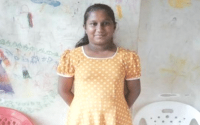 Meet Thisari, a 14-year-old orphan at Balika Maha Vidyalaya