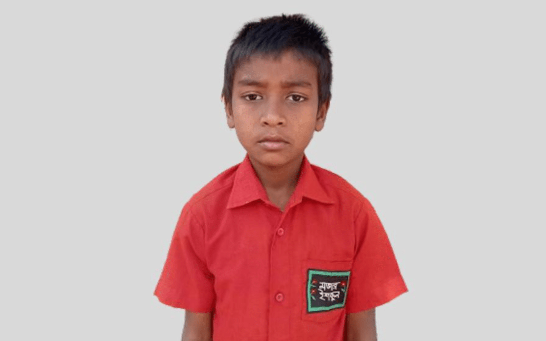 We are delighted to sponsor Yasin through Mojar School